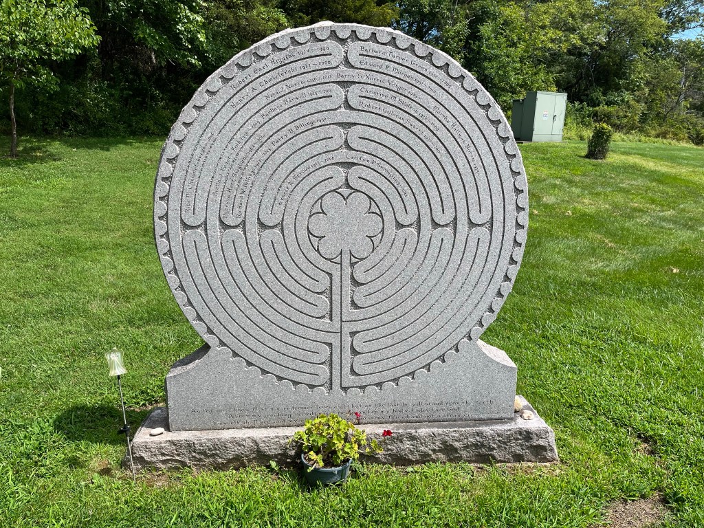 Labyrinths #83 & 84: Salford Mennonite Meetinghouse & Episcopal Church of the Holy Spirit, Harleysville,&nbsp;PA